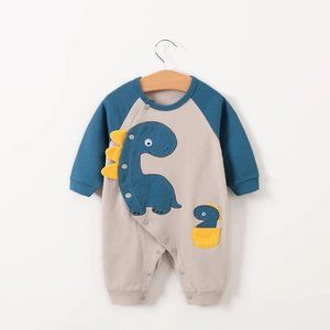 Unisex Cute Long-Sleeve Baby Romper 3-6 Months